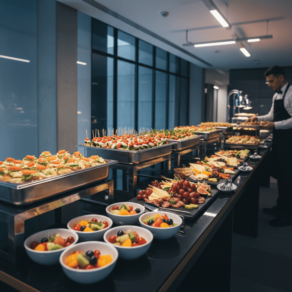 Corporate event catering